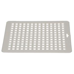 Spülbeckenmatte, eckig, (B)315 x (T)265 mm, weiß keeeper 1045610000000 (4001515456913)