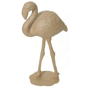 Pappmache-Figur 'Flamingo', 270 mm decopatch SA134O (3609510061340)