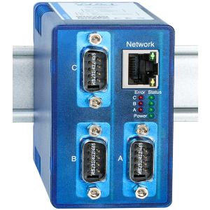 Com-Server Highspeed Isolated, 3 serielle Ports, W&T 58662 (4010344586623)