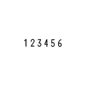 REINER Paginierstempel B6K, Schrifthöhe: 5, 5 mm Reiner ZN200400-011 (4011170000086)