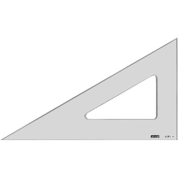 Zeichendreieck, Hypotenuse: 577 mm, 60 Grad MINERVA 50601 (3613005060107)