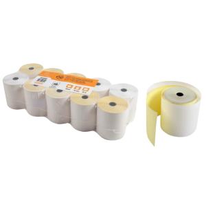 Kassenrollen, 76 mm x 25 m x 12 mm, weiß/ gelb EXACOMPTA 40358E (3130632403584)
