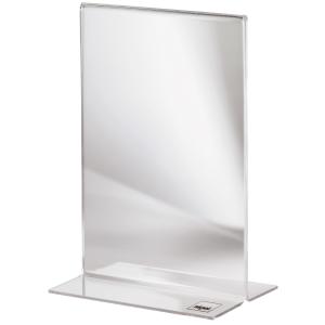 Tischaufsteller, Acryl, DIN A4, gerade, glasklar sigel TA220 (4004360981630)