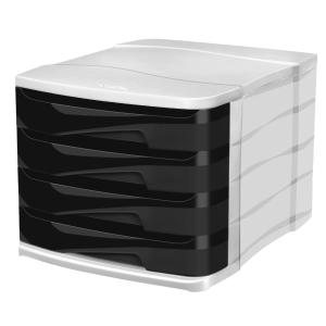 CEP Schubladenbox ELLYPSE OWA, 4 Schübe, schwarz cep 1003940161 (3462153943165)