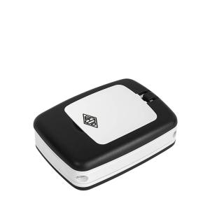 Tischlupe Pocket mit LED-Licht, weiß/ schwarz WEDO 271 75101 (4003801854359)