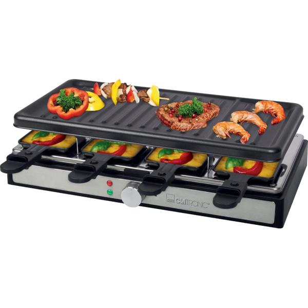 Raclette-Grill RG 3757, für 8 Personen CLATRONIC 263946 (4006160639469)