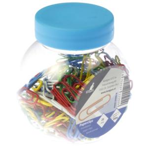 Büroklammern, kunststoffummantelt, 25 mm, sortiert kangaro K-10025-200A (8712127115049)