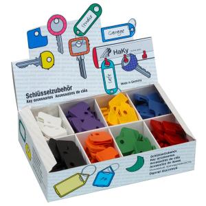 Schlüsselkappen eckig, 200er Display WEDO 262 8070 (4003801854748)