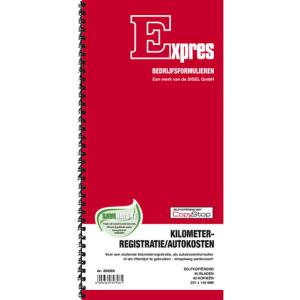 Kilometerregistratie / Autokosten, 2x 40 blad Expres SI-30205 (4004360897061)