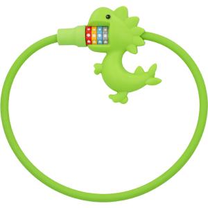 Kabel-Fahrradschloss Dinosaurier, Länge: 600 mm FISCHER 50659 (4008153029424)