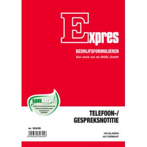 Telefoon-Gespreksnotitieblok, A5 staand, 100 vel Expres SI-30235 (4004360896927)