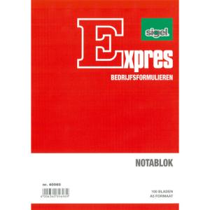 Notablok, A5 staand, 100 vel Expres SI-40060 (4004360896989)
