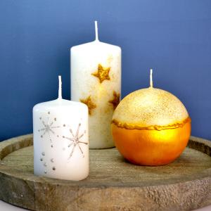ViVA DECOR Candle Wachs Pen, 28 ml, 2er Set gold Viva Decor 800179001 (4042972149161)