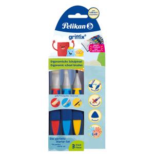 griffix Schulpinsel-Starter-Set, 3-teilig Pelikan 100401604 (4012700700728)