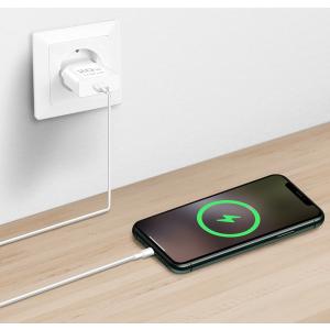 USB-Steckdosenadapter, 1x USB-C (PD), 20 Watt, weiß LogiLink PA0345 (4052792076134)