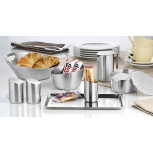 Serviertablett VISTA, rechteckig, silber Esmeyer 400-5191 (4007796058204)