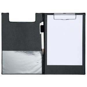 Klemmbrett-Mappe mit PVC-Folienüberzug, DIN A5, schwarz MAUL 2339390 (4002390085113)