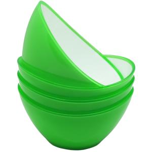 Salatschalen-Set, 0, 5 Liter, grün, 4er Set Linden Berg 50064 (4036619500644)