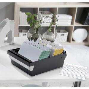 Karteikarten, DIN A6, liniert, weiß kangaro K-6103 (8712127092081)