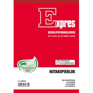 Notakopieblok, zelfkopierend, A5 staand, 2 x 50 vel Expres SI-40915 (4004360896620)