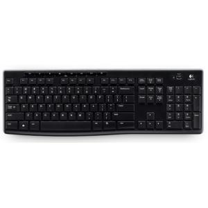 Tastatur K270, kabellos, schwarz Logitech 920-003052 (5099206033139)