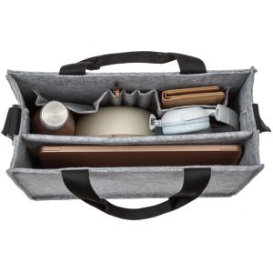 Business-Filztasche Desk Sharing Bag Classic M, grau sigel BA410 (4004360793684)