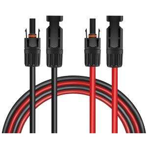 Solar-Verlängerungskabel-Set, PVC - PVC, 1, 0 m LogiLink PHC0100 (4052792070903)