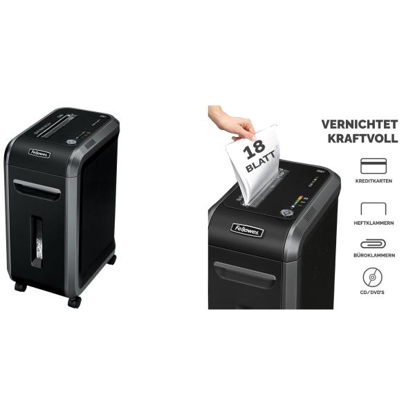 Aktenvernichter Powershred 99Ci, Partikel Fellowes 4691001 (0043859629251)