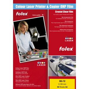 Color-Laserfolie BG-72, DIN A3, transparent FOLEX 29720.125.43100 (7610689082124)