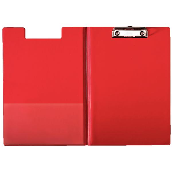 Klemmbrett-Mappe, DIN A4, PP-Folie, rot LEITZ 3960-00-25 (4002432307463)
