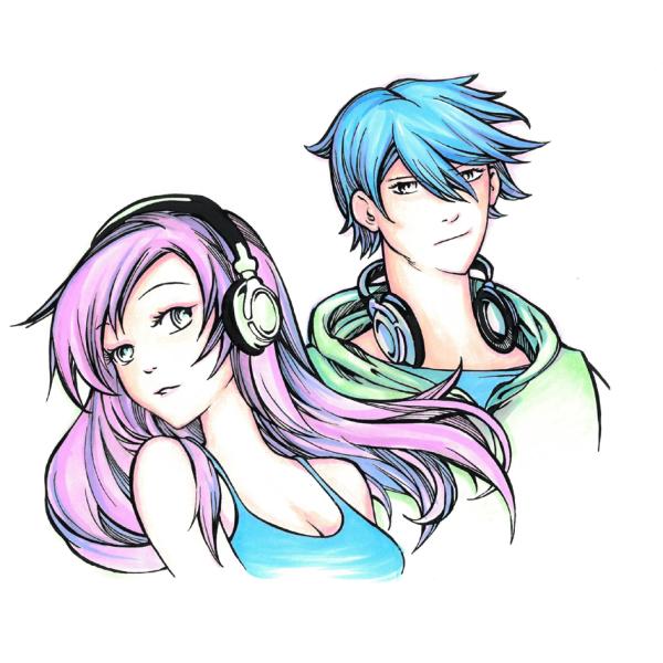 Manga-Set ADDICT, 6-teilig Clairefontaine 294041C (3329682940419)