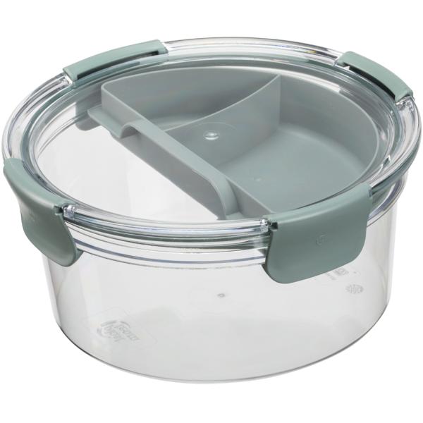 Lunchbox Lyon To-Go, PP/ Tritan, 1, 4 L, rund, grün plast team 17630800 (5707672734831)