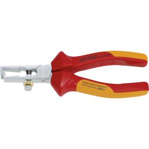 VDE Abisolierzange, Länge: 160 mm, rot/ gelb HEYCO 01220016088 (4024089024098)