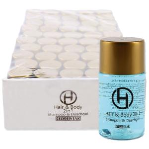 2-in-1 Duschgel & Shampoo, 25 ml Flasche HYGOSTAR 556220 (4015544725353)