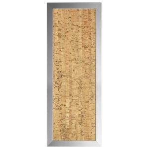Design-Korktafel, 600 x 200 mm, silber Bi-Office SF021258528 (5603750479376)