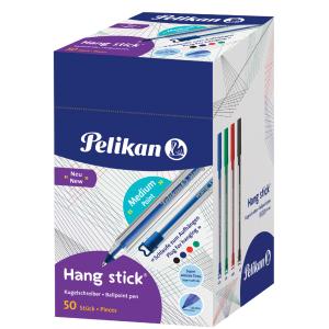 Kugelschreiber Hang stick, farbig sortiert Pelikan 400197418 (4012700605467)