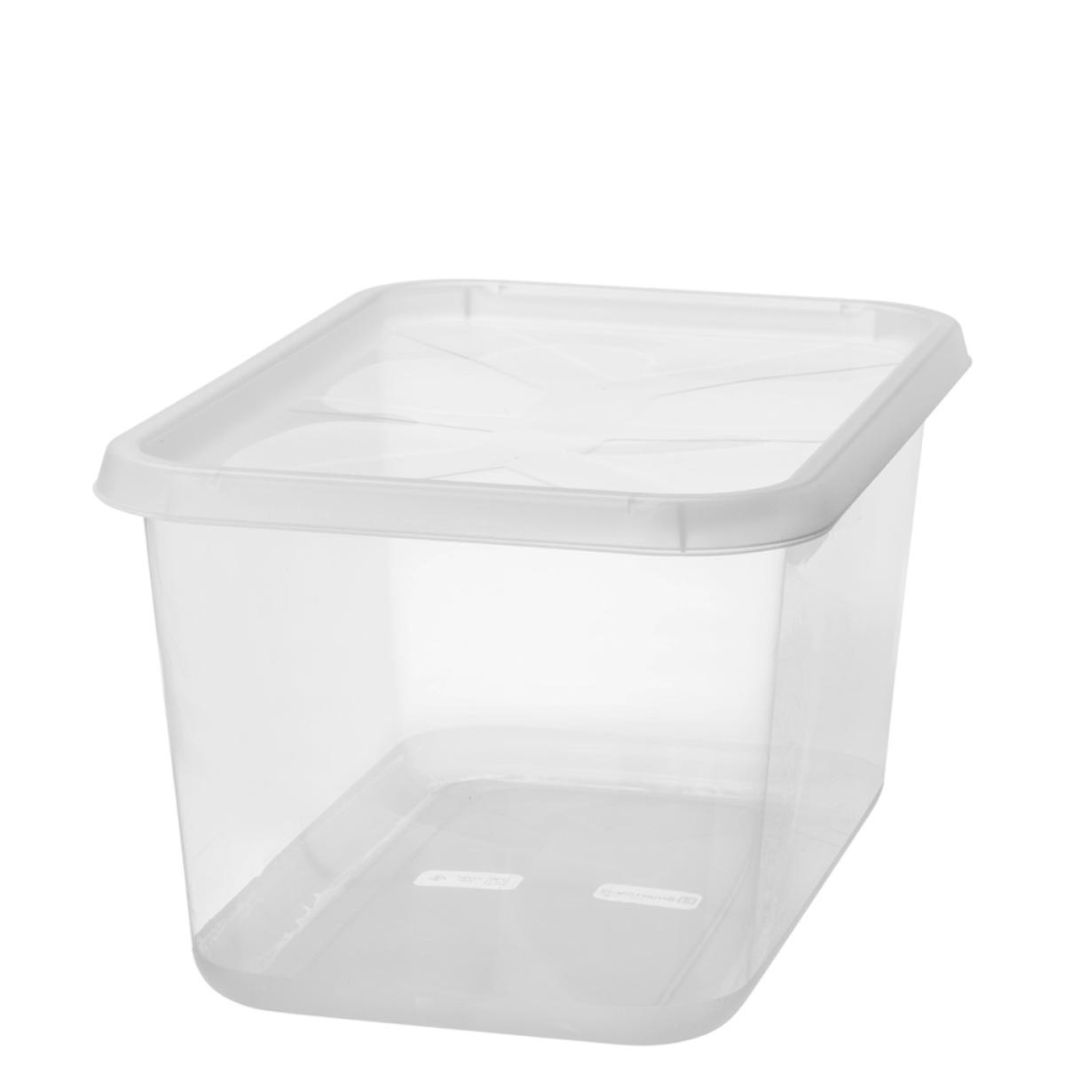 Aufbewahrungsbox BASIC S, 11 Liter, transparent smartstore 3061070 (733246205897