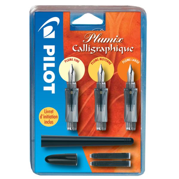 Kalligraphie-Füllhalter Plumix, 3er Set PILOT 600602 (3131910600602)