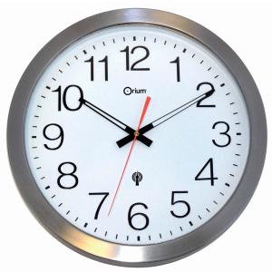 CEP Orium Wanduhr, Funkuhr, wasserdicht, silber, Edelstahl cep 2113850961 (3661474113855)