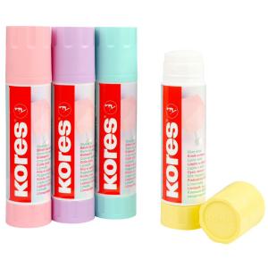 Klebestift 'Pastel', 20 g, lösungsmittelfrei Kores K16209 (9023800162090)