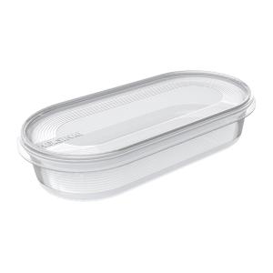 Gefrierdose Helsinki, 0, 4 Liter, oval plast team 15020102 (5707672975548)