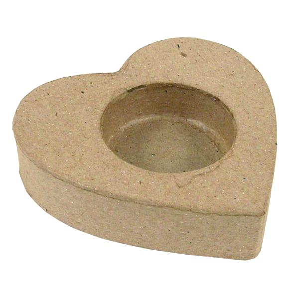 Pappmache-Teelichthalter, naturbraun decopatch AC688O (3760018726886)
