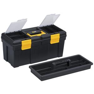 Werkzeugkoffer McPlus Promo 20, PP, schwarz/ gelb allit 476160 (4005187761603)