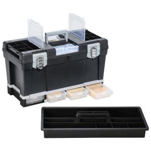 Werkzeugkoffer McPlus Depot >S< 23, PP, schwarz allit 476320 (4005187763201)