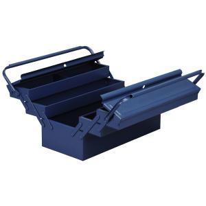 Werkzeugkasten McPlus Metall 5/ 47, unbestückt, blau allit 490611 (4005187906110)