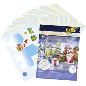 Adventskalender 'Winterlandschaft', 25-teilig folia 9398 (4001868097795)