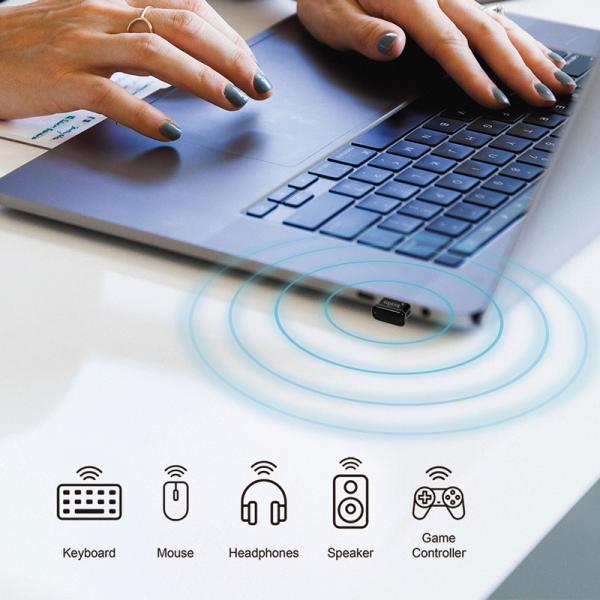 USB - Bluetooth 5.3 Adapter, schwarz LogiLink BT0066 (4052792072044)