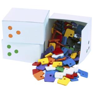 Wedo Kennring Farbsortiert, 100 St. 262807099 (4003801854762)