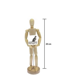Gliederpuppe, neutral, Höhe: 300 mm kangaro K-830302 (8712127102803)