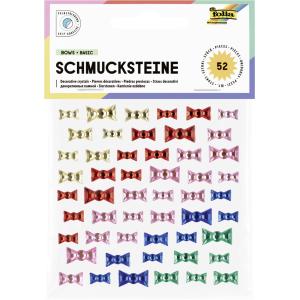 Schmucksteine BOWS PASTEL, selbstklebend folia 12318 (4001868144192)